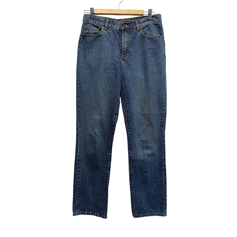 Vtg Lauren Ralph Lauren Jeans High Rise Straight Leg 6 Blue Women